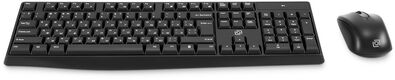 Oklick
Клавиатура + мышь Оклик S260W клав:черный мышь:черный USB беспроводная Multimedia (2066170)