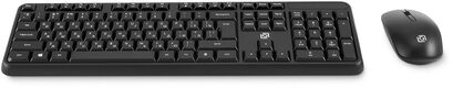 Oklick
Клавиатура + мышь Оклик S277W клав:черный мышь:черный USB беспроводная Multimedia (2066172)