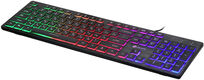 Oklick
Клавиатура Оклик 550ML черный USB slim Multimedia LED (1061617)