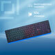 Oklick
Клавиатура Оклик 420MRL черный USB slim Multimedia LED