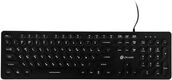 Oklick
Клавиатура Оклик 420MRL черный USB slim Multimedia LED
