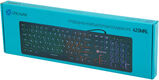 Oklick
Клавиатура Оклик 420MRL черный USB slim Multimedia LED