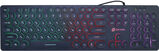 Oklick
Клавиатура Оклик 420MRL черный USB slim Multimedia LED 1091226