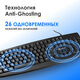 Oklick
Клавиатура Оклик 105M черный USB (1678092)