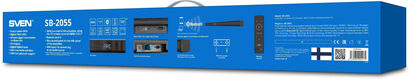 Саундбар Sven SB-2055 1.0 черный 80Вт BT Саундбар Sven SB-2055 1.0 черный 80Вт BT