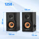 Oklick
Колонки Оклик OK-162 2.0 черный 8Вт