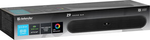 Саундбар Defender Z9 2.0 черный 16Вт беспроводные BT