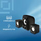 Oklick
Колонки Оклик OK-420 2.1 черный 11Вт