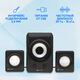 Oklick
Колонки Оклик OK-420 2.1 черный 11Вт