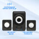 Oklick
Колонки Оклик OK-420 2.1 черный 11Вт