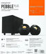 Колонки Creative PEBBLE PLUS 2.1 черный 8Вт Колонки Creative PEBBLE PLUS 2.1 черный 8Вт