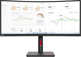 Монитор Lenovo 34" ThinkVision T34w-30 черный VA LED 21:9 HDMI матовая HAS Piv 3000:1 350cd 178гр/ 178гр 3440x1440 60Hz DP QHD USB 9.5кг 63D4GAT1UK&nbsp;<img style='position: relative;margin:0' src='/image/only_to_order_edit.gif' alt='На заказ' title='На заказ' />