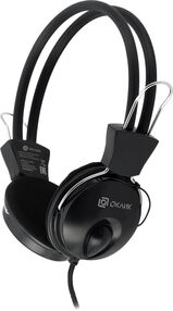 Oklick
Наушники с микрофоном Оклик HS-M200 черный 1.8м накладные оголовье (1532011)