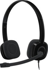 Наушники с микрофоном Logitech H151 черный 1.8м накладные оголовье (981-000590)&nbsp;<img style='position: relative;margin:0' src='/image/only_to_order_edit.gif' alt='На заказ' title='На заказ' />
