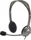 Наушники с микрофоном Logitech H110 серый 1.8м накладные оголовье (981-000459)