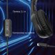 Oklick
Наушники с микрофоном Оклик HS-L930G SNORTER черный 2.1м мониторные USB оголовье (1192375)