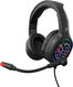 Oklick
Наушники с микрофоном Оклик HS-L930G SNORTER черный 2.1м мониторные USB оголовье (1192375)