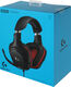 Наушники с микрофоном Logitech G331 черный/красный 2м мониторные оголовье (981-000758)
