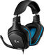 Наушники с микрофоном Logitech G431 черный/синий 2м мониторные оголовье (981-000772)