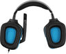 Наушники с микрофоном Logitech G431 черный/синий 2м мониторные оголовье (981-000772)