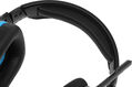 Наушники с микрофоном Logitech G431 черный/синий 2м мониторные оголовье (981-000772)