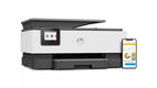 МФУ струйный HP OfficeJet 8023 (1KR64B) A4 Duplex WiFi черный