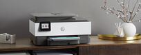 МФУ струйный HP OfficeJet 8023 (1KR64B) A4 Duplex WiFi черный