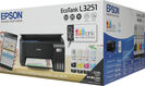 МФУ струйный Epson L3251 (C11CJ67409/419) A4 WiFi черный МФУ струйный Epson L3251 (C11CJ67409/419) A4 WiFi черный
