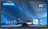 Панель Infocus 86" INF8610 черный LED 8ms 16:9 DVI HDMI M/ M матовая 350cd 178гр/ 178гр 3840x2160 VGA SPDIF USB 64.6кг&nbsp;<img style='position: relative;margin:0' src='/image/only_to_order_edit.gif' alt='На заказ' title='На заказ' />