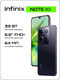 Смартфон Infinix X6716 Note 30i 128Gb 8Gb черный моноблок 3G 4G 2Sim 6.66