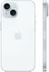 Смартфон Apple A3090 iPhone 15 128Gb голубой моноблок 3G 4G 1Sim 6.1