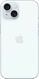 Смартфон Apple A3090 iPhone 15 128Gb голубой моноблок 3G 4G 1Sim 6.1