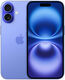 Смартфон Apple A3287 iPhone 16 128Gb ультрамарин моноблок 3G 4G 1Sim 6.1