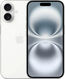 Смартфон Apple A3288 iPhone 16 128Gb белый моноблок 3G 4G 2Sim 6.1