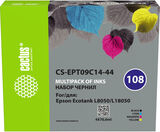 Чернила Cactus CS-EPT09C14-44 108 многоцветный набор 4x70мл для Epson Ecotank L8050/ L18050