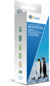 Чернила G&amp;G GG-C13T01L14A черный пигментный 70мл для M1100/ M1120/ M1140/ M1170/ M1180