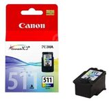 Картридж струйный Canon CL-511 2972B007/ 004/ 001 многоцветный для Canon MP240/ MP260/ MP480 2972B007/004/001&nbsp;<img style='position: relative;margin:0' src='/image/only_to_order_edit.gif' alt='На заказ' title='На заказ' />