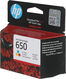 Картридж струйный HP 650 CZ102AE/CZ102AK многоцветный (200стр.) для HP DJ IA 2515/2516 Картридж струйный HP 650 CZ102AE/CZ102AK многоцветный (200стр.) для HP DJ IA 2515/2516