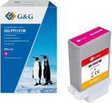 Картридж струйный G&amp;G GG-PFI121M пурп.пигм. (130мл) для Canon imagePROGRAF TM-250/ 255/ 350/ 355