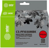 Картридж струйный Cactus CS-PFI030MBK PFI-030MBK черный матовый (55мл) для Canon imagePROGRAF TA-20/ 30