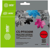 Картридж струйный Cactus CS-PFI030M PFI-030M пурп.пигм. (55мл) для Canon imagePROGRAF TA-20/ 30