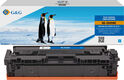 Картридж лазерный G&G GG-C045HC 045H Cyan голубой (2200стр.) для Canon imageCLASS MF634Cdw/MF632Cdw/LBP612Cdw/i-Sensys LBP611Cn/LBP613Cdw/MF631Cn/MF633Cdw/MF635Cx
