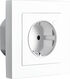 Умная розетка Aqara Wall Outlet H2 EU белый (WP-P01D) Умная розетка Aqara Wall Outlet H2 EU белый (WP-P01D)