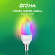 Умная лампа Digma DiLight F1 E14 5Вт 470lm Wi-Fi (DLF1E14) Умная лампа Digma DiLight F1 E14 5Вт 470lm Wi-Fi (DLF1E14)