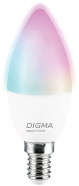 Умная лампа Digma DiLight F1 E14 5Вт 470lm Wi-Fi (DLF1E14)&nbsp;<img style='position: relative;margin:0' src='/image/only_to_order_edit.gif' alt='На заказ' title='На заказ' />