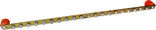 Шина заземления Lanmaster TWT-EBARH-1U-15X3/ 20 дл.482мм шир.15мм TWT-EBARH-1U-15X3/20