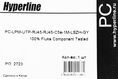 Патч-корд Hyperline PC-LPM-UTP-RJ45-RJ45-C5E-1M-LSZH-GY PC-LPM-UTP-RJ45-RJ45-C5E-1M UTP RJ-45 вил.-вилка RJ-45 кат.5E 1м серый LSZH (уп.:1шт) 24AWG