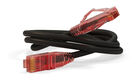 Патч-корд Hyperline PC-LPM-UTP-RJ45-RJ45-C5e-3M-LSZH-BK PC-LPM-UTP-RJ45-RJ45-C5E-3M UTP RJ-45 вил.-вилка RJ-45 кат.5E 3м черный LSZH (уп.:1шт) 24AWG