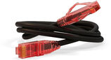 Патч-корд Hyperline PC-LPM-UTP-RJ45-RJ45-C5e-10M-LSZH-BK PC-LPM-UTP-RJ45-RJ45-C5E-10M UTP RJ-45 вил.-вилка RJ-45 кат.5E 10м черный LSZH 24AWG