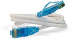 Патч-корд Hyperline PC-LPM-UTP-RJ45-RJ45-C6-3M-LSZH-WH PC-LPM-UTP-RJ45-RJ45-C6-3M UTP RJ-45 вил.-вилка RJ-45 кат.6 3м белый LSZH 24AWG